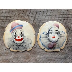 Vintage Sand Dollars‎ with Clowns